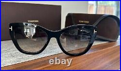 Tom Ford CARA Black / Smoke 56mm Sunglasses FT0940 01B