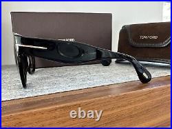 Tom Ford CARA Black / Smoke 56mm Sunglasses FT0940 01B