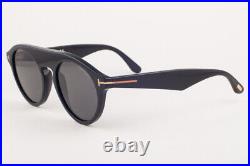 Tom Ford CHRISTOPHER 02 Shiny Black / Gray Sunglasses TF633 001 0633 49mm