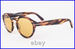 Tom Ford CLINT Havana / Yellow Sunglasses TF537 48E 52mm