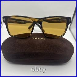 Tom Ford Calder FT1205 56E Sunglasses Colored Havana 55mm New 100% Authentic