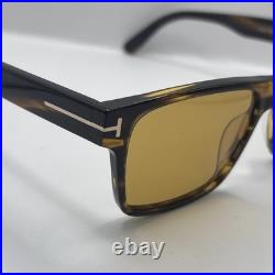 Tom Ford Calder FT1205 56E Sunglasses Colored Havana 55mm New 100% Authentic