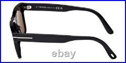 Tom Ford Calder FT1205 Sunglasses Male Shiny Black 55mm New 100% Authentic Tom Ford Calder FT1205 Sunglasses Male Shiny Black 55mm New 100% Authentic