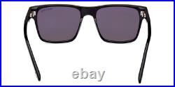 Tom Ford Calder FT1205 Sunglasses Male Shiny Black 55mm New 100% Authentic Tom Ford Calder FT1205 Sunglasses Male Shiny Black 55mm New 100% Authentic