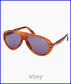 Tom Ford Camillo Amber Pilot Men's Sunglasses FT0988 01E 60 FT0988 01E 60