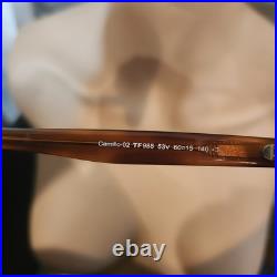 Tom Ford Camillo Amber Pilot Men's Sunglasses FT0988 01E 60 FT0988 01E 60