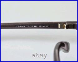 Tom Ford Candice Tf 276 74z Brown Gradient Authentic Sunglasses Only 59-16-125