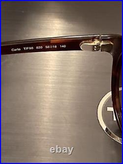 Tom Ford Carlo BROWN TF98 820 56/18 140 Sunglasses. No scratches