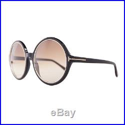 Tom Ford Carrie Round Sunglasses FT268 01F