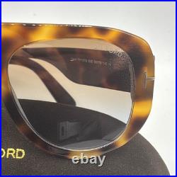 Tom Ford Cecil Sunglasses TF1078 53E Blonde Havana 55mm FT1078