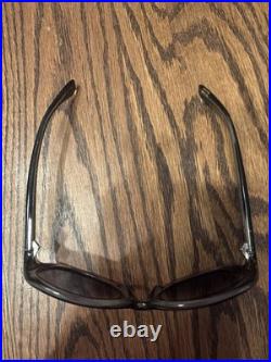 Tom Ford Cecile Sunglasses Shinny Smoke Frame Gradient Lens FT171