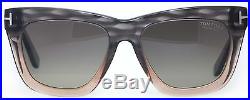 Tom Ford Celina TF361 20D Grey/Peach Square Women's Polarized Sunglasses