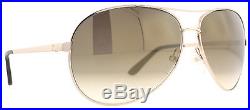 Tom Ford Charles TF 35 28G Rose Gold/Brown Gradient Mens Aviator Sunglasses 62mm