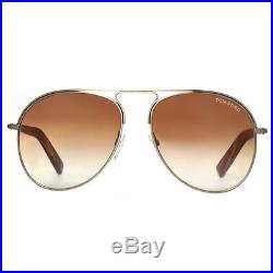 Tom Ford Cody TF448 33F Dark Gold/Brown Gradient Women's Aviator Sunglasses