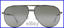 Tom Ford Cole FT0285 TF 285 52F 61MM Dark Havana Metal Aviator Sunglasses