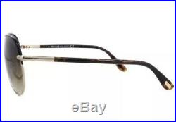 Tom Ford Cole TF285 TF/285 52K Dark Havana Brown Gradient Aviator Men Sunglasses