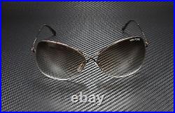 Tom Ford Colette FT0250 48F Shiny Dk Brown Gradient Brn 63 mm Women's Sunglasses