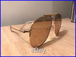 Tom Ford Connor Sunglasses Gold Aviators Excellent Condition