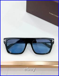 Tom Ford Cyrus-02 Sunglasses TF1337 Black/Blue 53-20-145mm With Case New