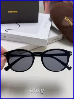 Tom Ford DANTE FT0834 01A 50 21-145 Black Frame Smoke Lens Men's Sunglasses