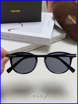 Tom Ford DANTE FT0834 01A 50 21-145 Black Frame Smoke Lens Men's Sunglasses