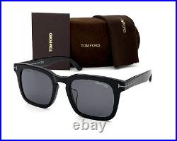 Tom Ford DAX FT0751 01A Black / Gray 53mm Sunglasses TF0751