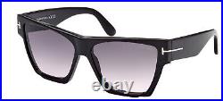 Tom Ford DOVE FT 0942 Shiny Black/Smoke Shaded 59/14/140 women Sunglasses