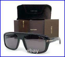 Tom Ford DUKE FT0754 01A Black/ Smoke 59mm Sunglasses TF0754