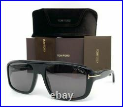 Tom Ford DUKE FT0754 01A Black/ Smoke Lens 59mm Sunglasses TF0754 New Authentic