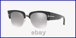Tom Ford Dakota FT0554 01C Black Sonnenbrille Sunglasses Mirror Grey Lenses 51mm