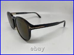 Tom Ford Dante TF834-F 52J Brown Shell Sunglasses 53-21-145mm