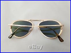 Tom Ford Dashel Tf508 28n Gold Aviator Unisex Sunglasses Made In Italy