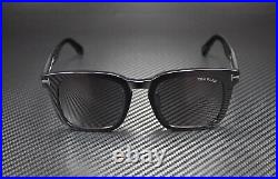 Tom Ford Dax FT0751-F-N 01A Shiny Black Smoke 53 mm Men's Sunglasses
