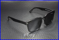 Tom Ford Dax FT0751-F-N 01A Shiny Black Smoke 53 mm Men's Sunglasses
