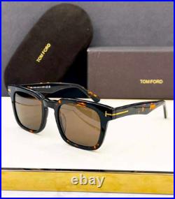 Tom Ford Dax Sunglasses FT0751 Dark Havana/Brown 50-22-145mm With Casa New