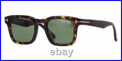 Tom Ford Dax TF751 52N Dark Tortoise Plastic Sunglasses Frame 50-22-145 FT751