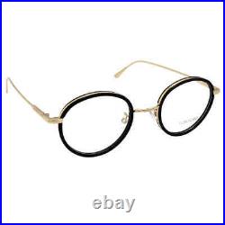 Tom Ford Demo Round Unisex Eyeglasses TF5521-K 001 48 TF5521-K 001 48