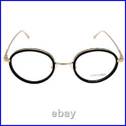Tom Ford Demo Round Unisex Eyeglasses TF5521-K 001 48 TF5521-K 001 48