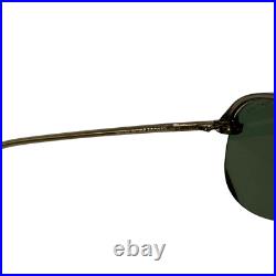 Tom Ford Designer Rustic Gold Aviator Sunglasses Smoke Lens Terry-02 FT1004/S