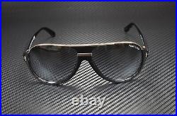 Tom Ford Dimitry FT0334 01P Shiny Black Gradient Green 59 mm Men's Sunglasses