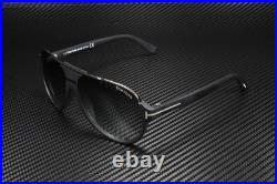 Tom Ford Dimitry FT0334 02W Matte Black Gradient Blue 59 mm Men's Sunglasses