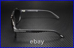 Tom Ford Dimitry FT0334 02W Matte Black Gradient Blue 59 mm Men's Sunglasses