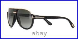 Tom Ford Dimitry TF 334 01P Black & Gold Gradient Sonnenbrille Sunglasses 59mm