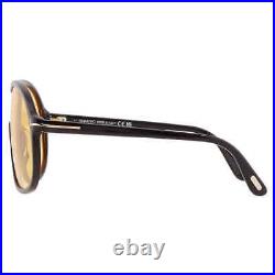 Tom Ford Drew Brown Shield Men's Sunglasses FT0964 01E 00 FT0964 01E 00