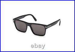 Tom Ford ECO TF1205 01A Shiny Black / Smoke Lens 55 mm Men's Sunglasses