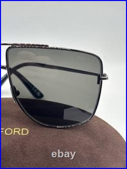 Tom Ford ELIOTT-02 FT1307 Gunmetal/Grey (08A) Sunglasses