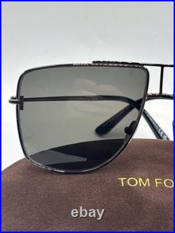 Tom Ford ELIOTT-02 FT1307 Gunmetal/Grey (08A) Sunglasses