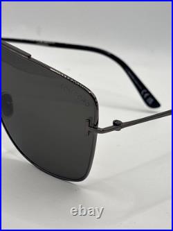 Tom Ford ELIOTT-02 FT1307 Gunmetal/Grey (08A) Sunglasses