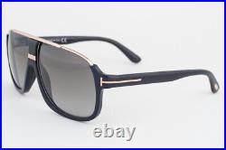 Tom Ford ELIOTT Black Gold / Gray Gradient Sunglasses TF335 01P