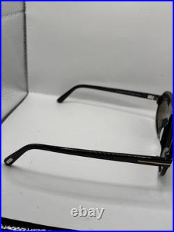 Tom Ford EROL FT1178 Shiny Black/Grey Smoke (01A) Sunglasses Black Frame